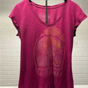 Disney Pink Graphic Short Sleeve Tee